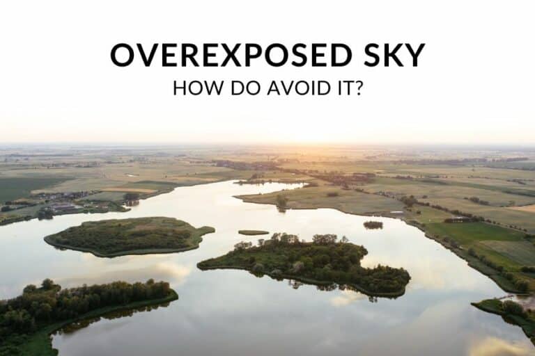 Overexposed sky
