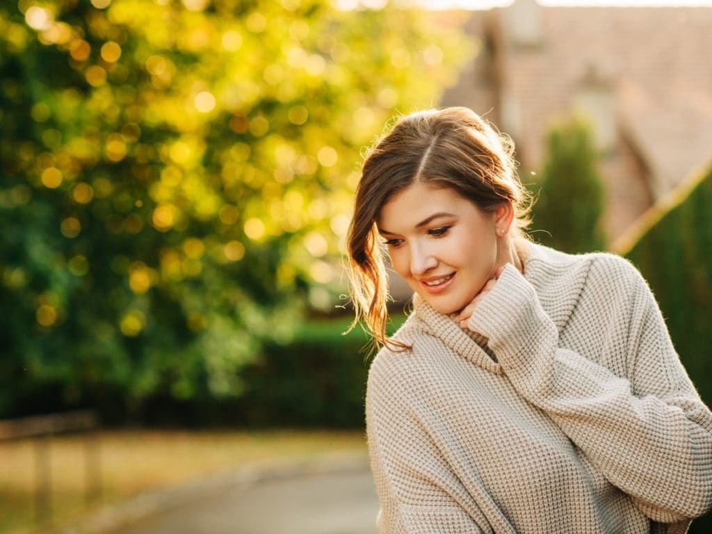 golden hour portrait