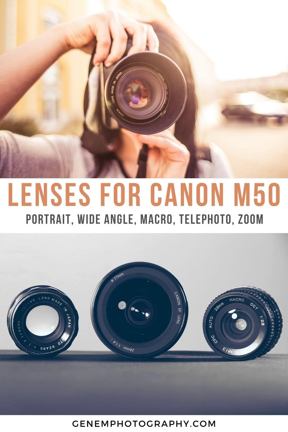 12 Best lenses for Canon M50 [Updated 2024] Genem Photography