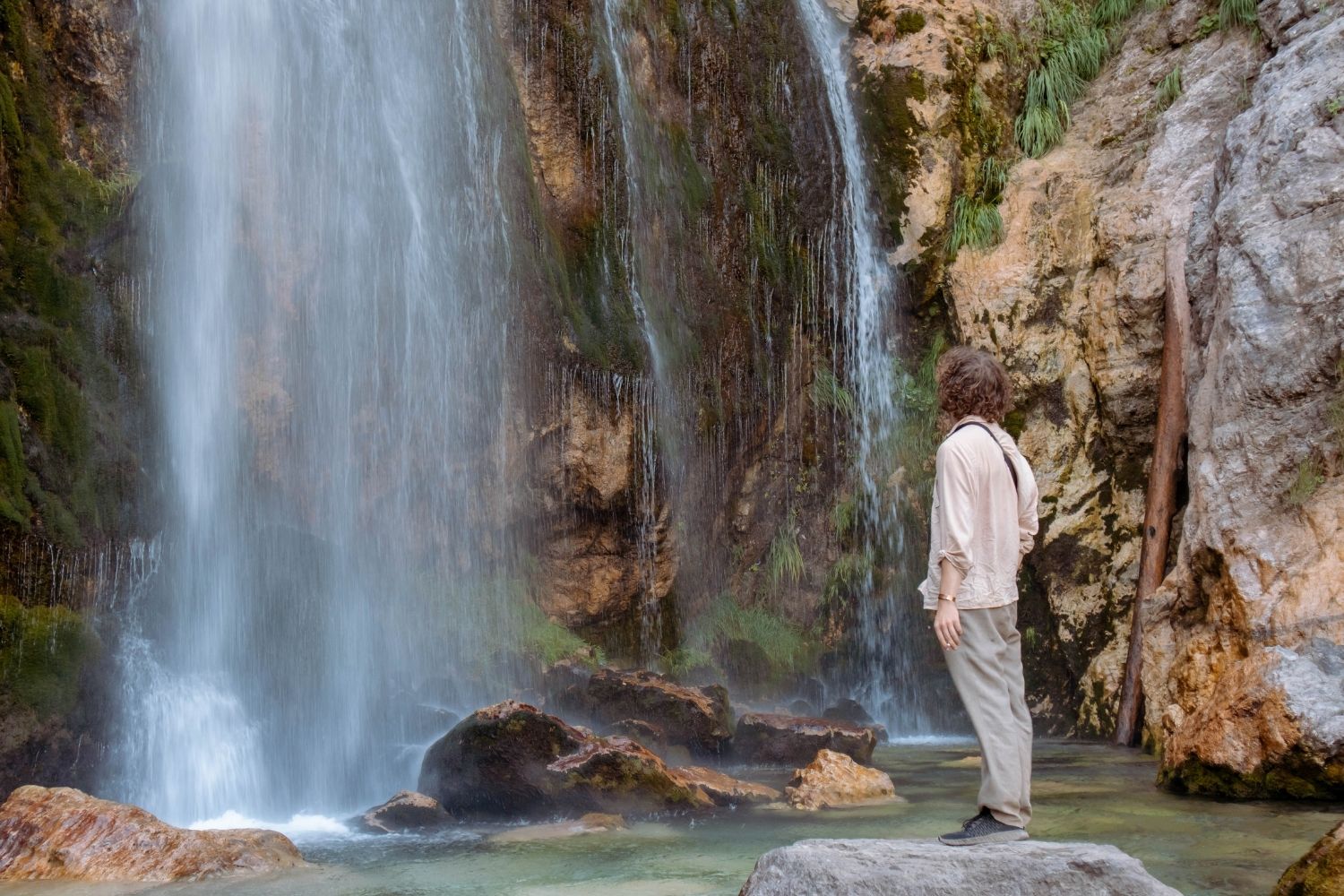 Theth waterfall, Albania
