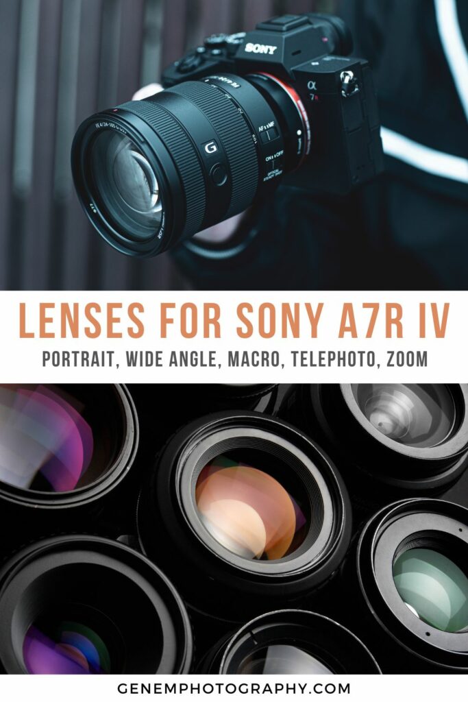 Sony a7R IV lens