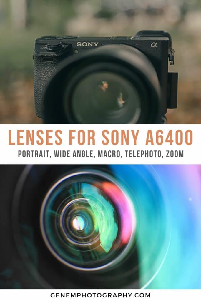 sony a6400 lens