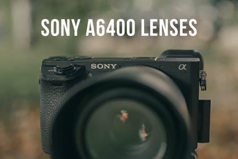 sony a6400 lenses