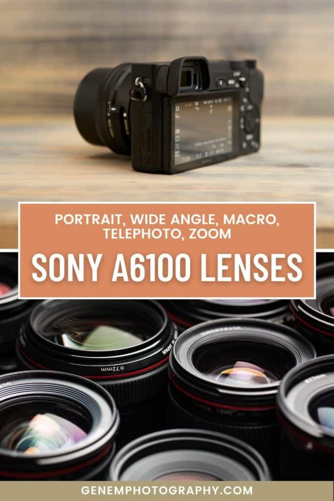 best sony a6100 lenses