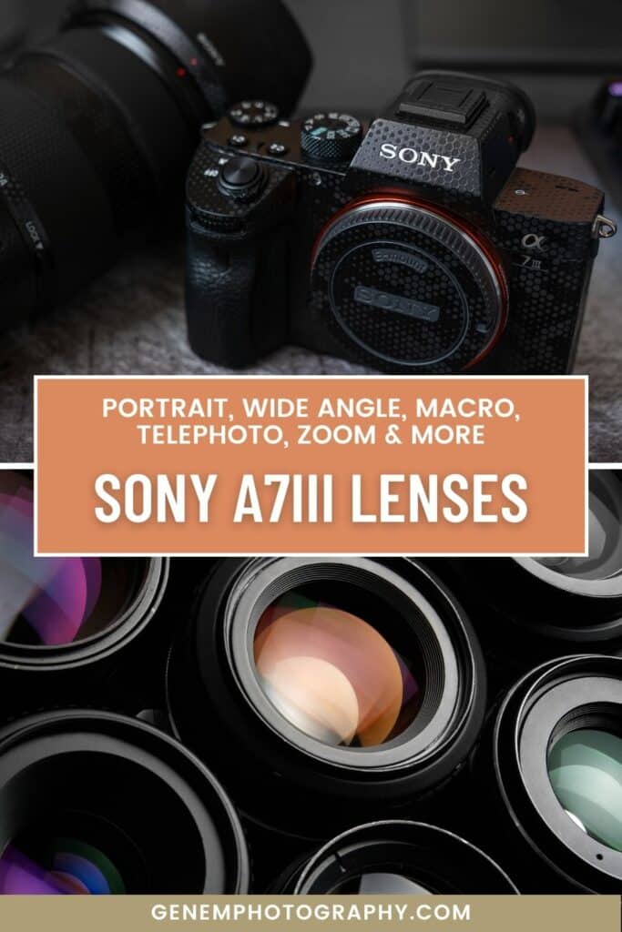 best Sony a7III lenses