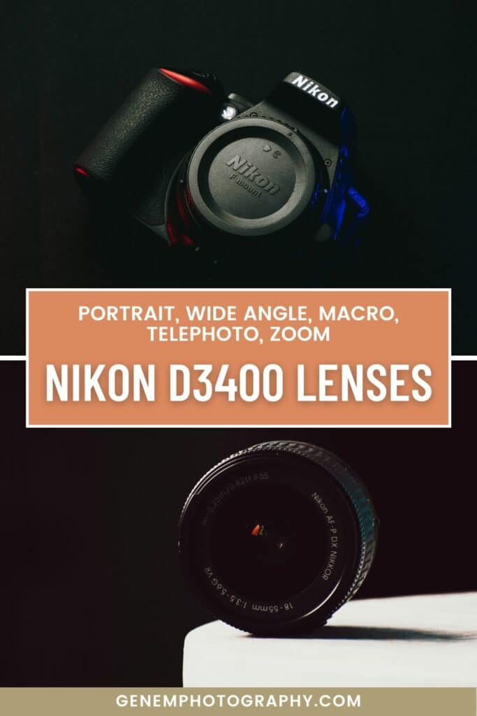 best nikon D3400 lenses