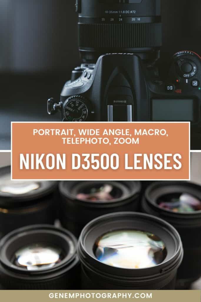 best Nikon D3500 lenses